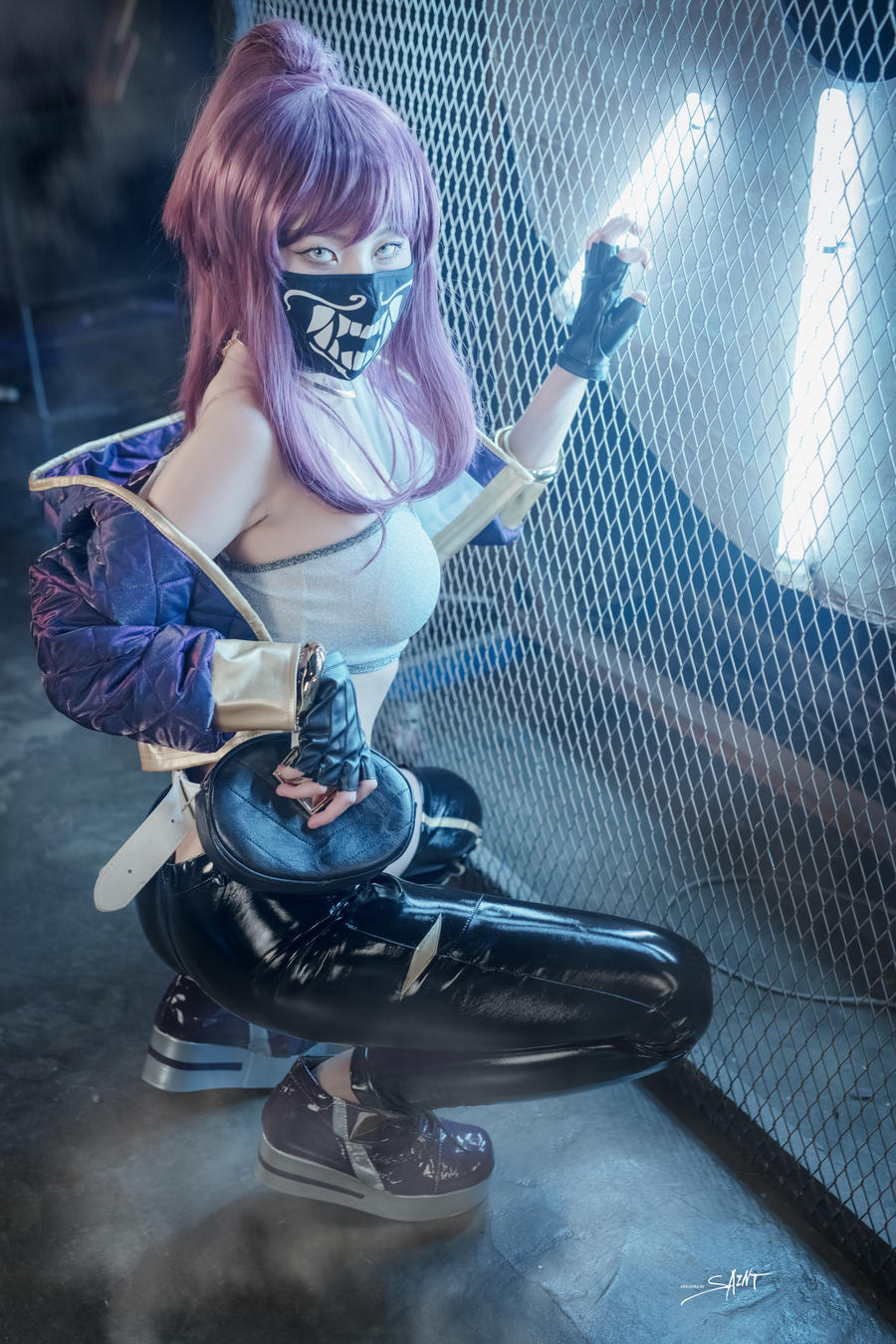 Yuna(윤아)-No.017-[SAINT Photolife] Vol.04 KDA Akali & Nier Automata 2B [65P]·合集-妙妙屋