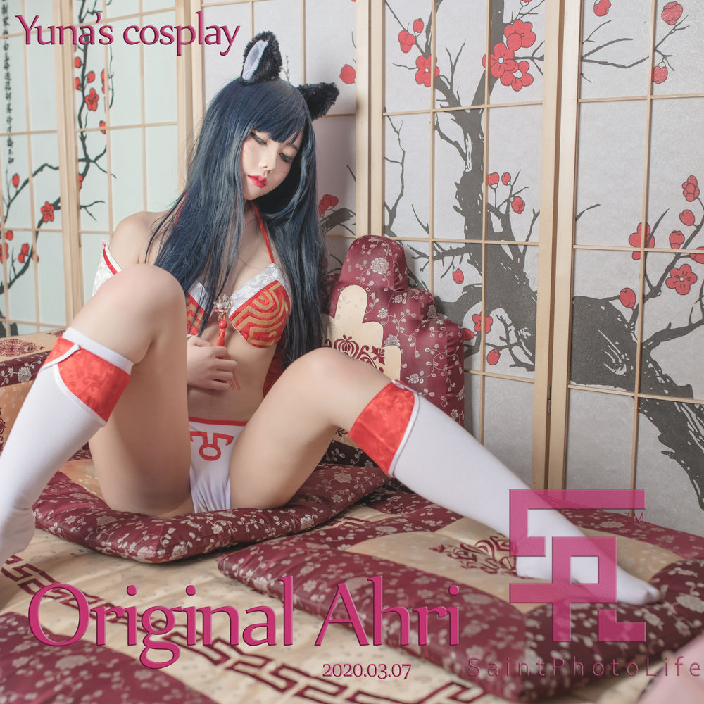 Yuna(윤아)-No.007-[SAINT Photolife] cosplay-Original Ahri [53P]·合集-妙妙屋