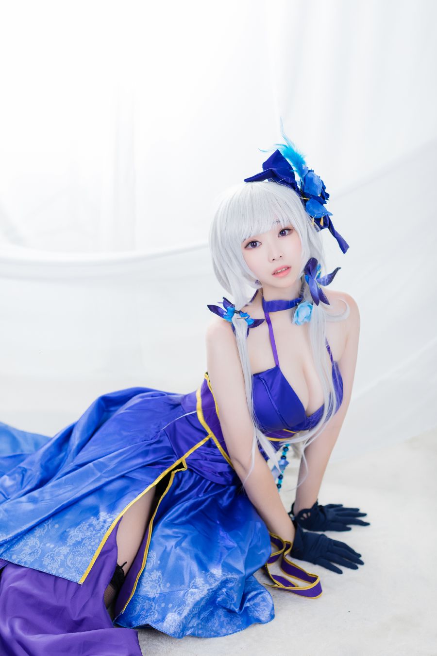 Bambi(밤비)-No.003-Azur Lane-Illustrious (Never-Ending Tea Party ver.) [21P]·合集-妙妙屋