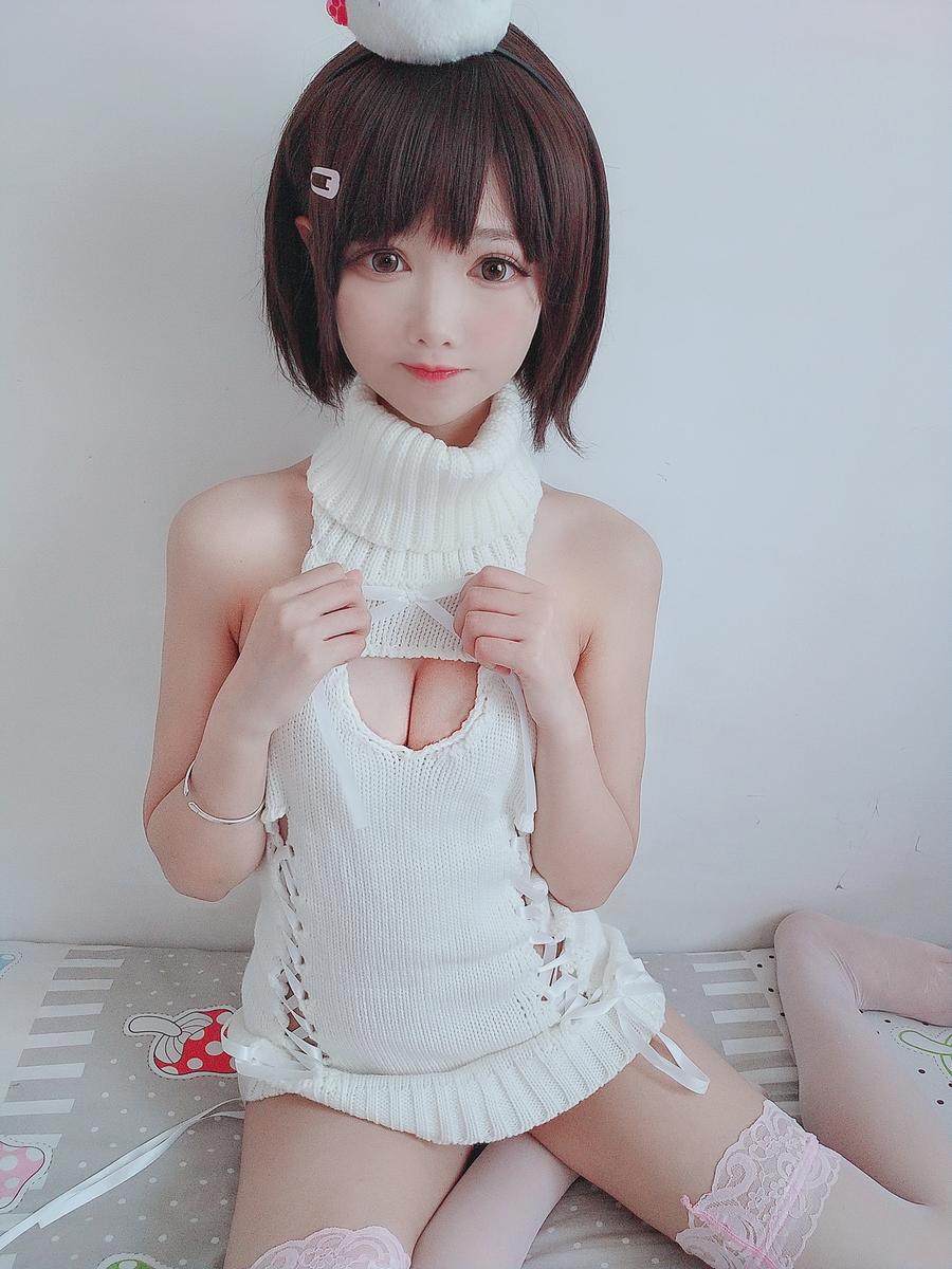 羽天Shine-No.070–白色毛衣写真 [112P 4V]·合集-妙妙屋