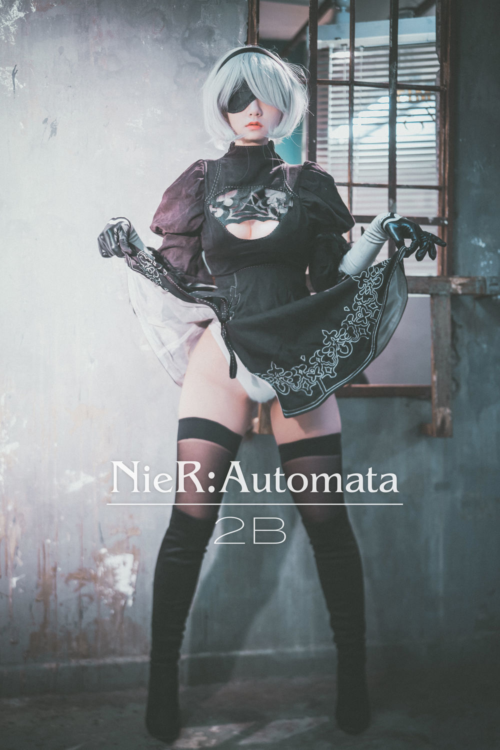 Jenny(정제니)-No.027-[DJAWA] NieR Automata 2B [47P]·合集-妙妙屋
