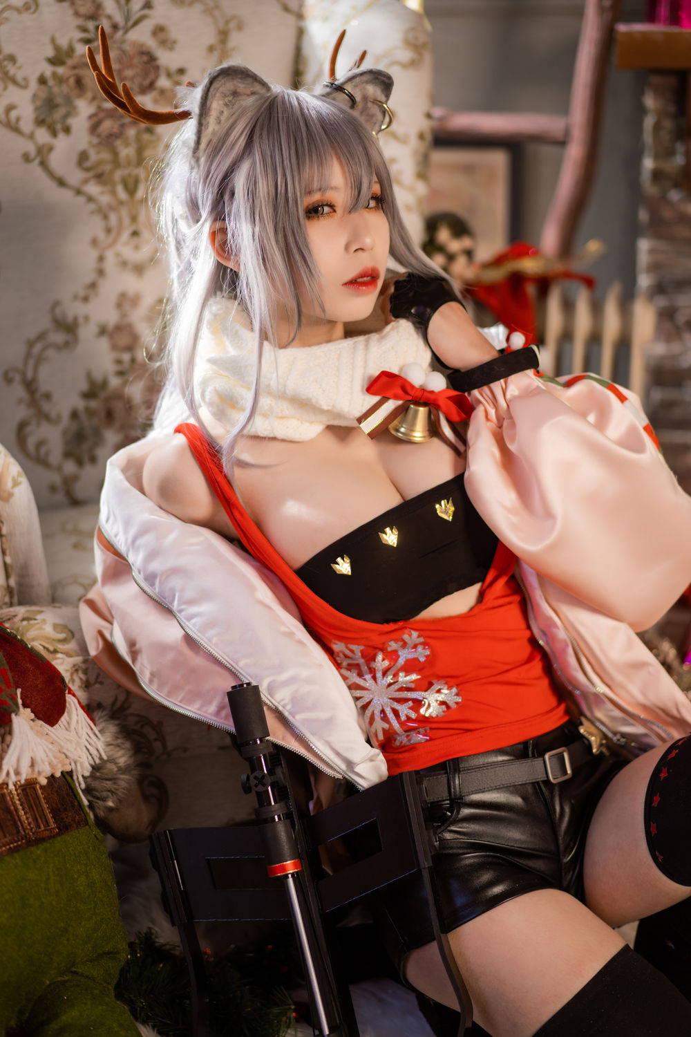 爱老师_PhD-No.021-明日方舟 厚礼 黑cos [26P]·合集-妙妙屋