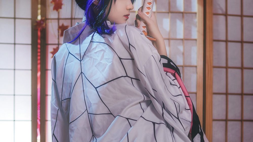 南桃Momoko-No.054-蝴蝶忍队服 [14P]·合集-妙妙屋