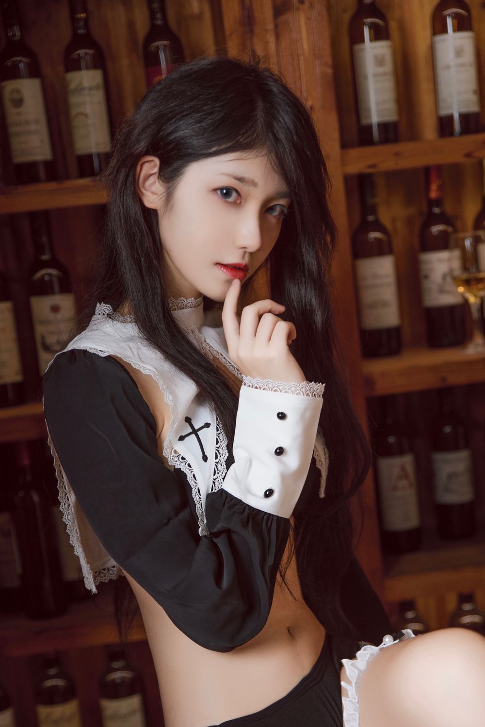 南桃Momoko-No.053-黑修女 [22P]·合集-妙妙屋
