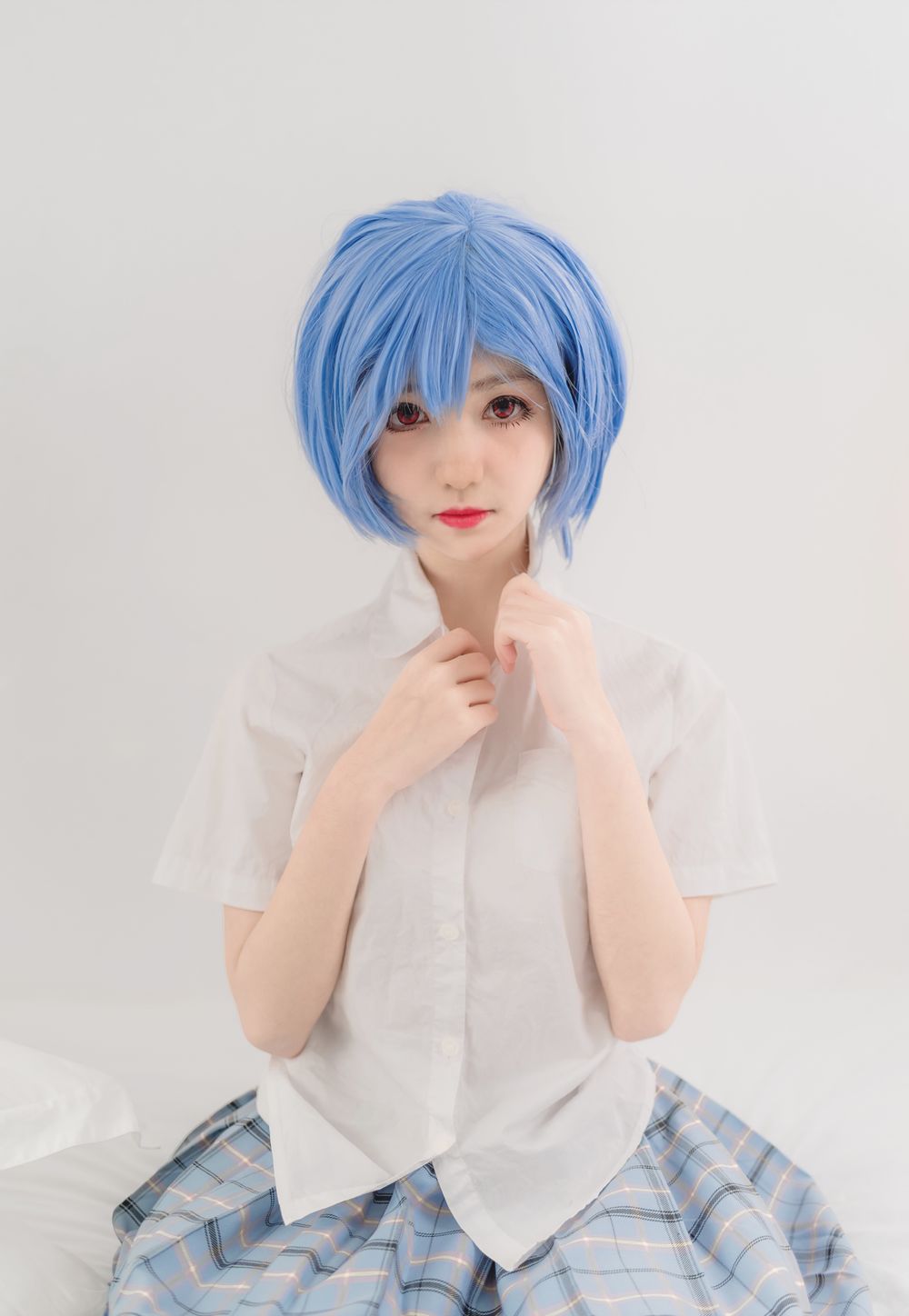 南桃Momoko-No.025-绫波丽制服 [23P]·合集-妙妙屋