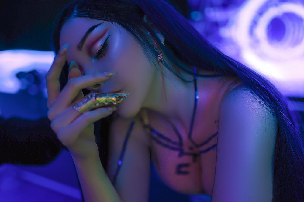 Sayathefox-No.016-Cyberpunk Dress [15P]·合集-妙妙屋