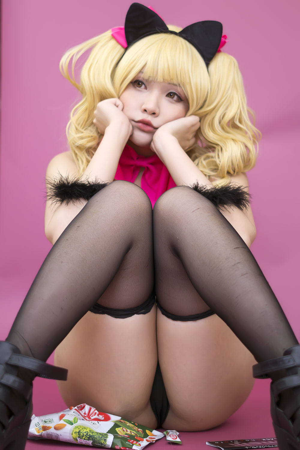 Hana Bunny-No.005-Black Cat Dva (Overwatch) [12P]·合集-妙妙屋