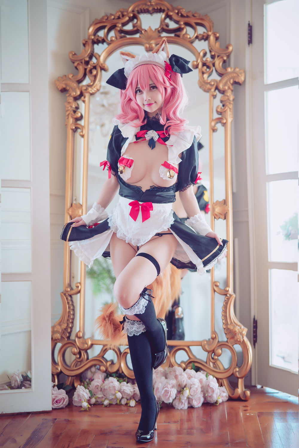 沖田凜花Rinka-No.064-Tamamo maid [25P]·合集-妙妙屋