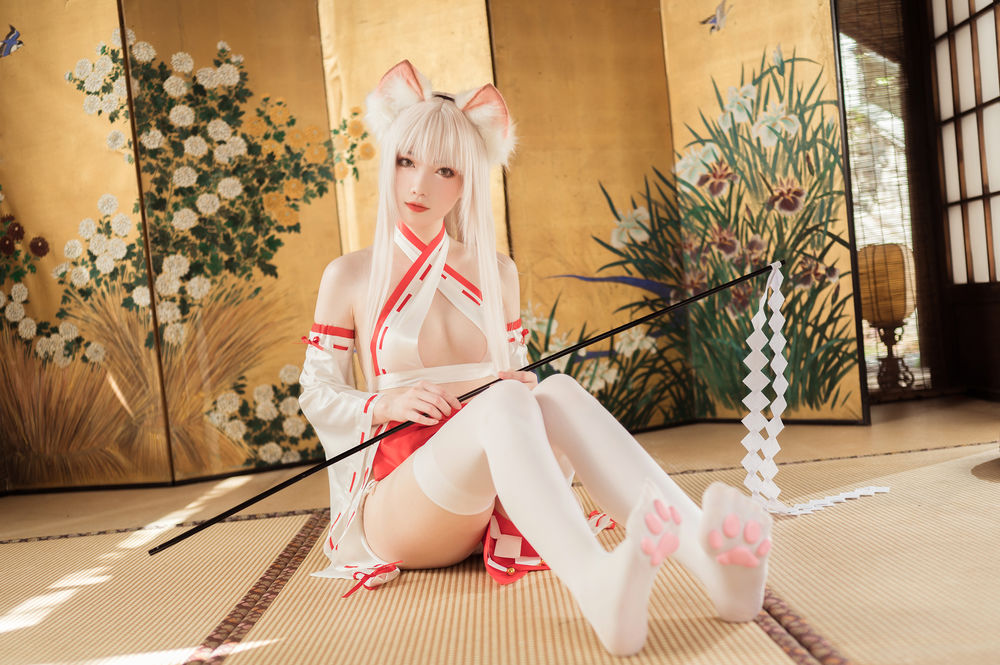 妖少you1-No.026-稻荷巫女 [15P]·合集-妙妙屋