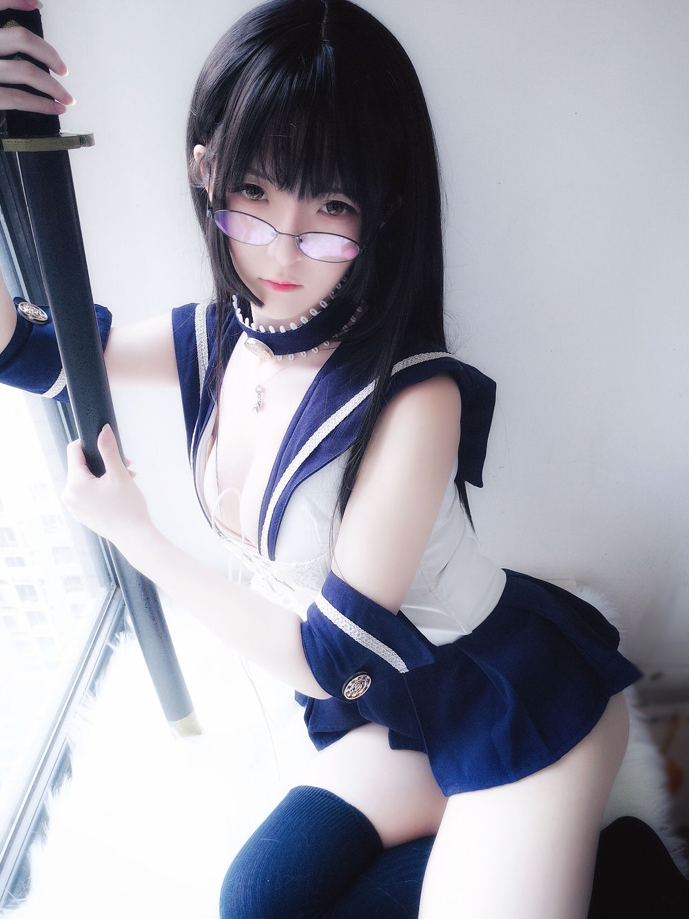 一小央泽-No.004-武士刀与水手服 [20P]·合集-妙妙屋