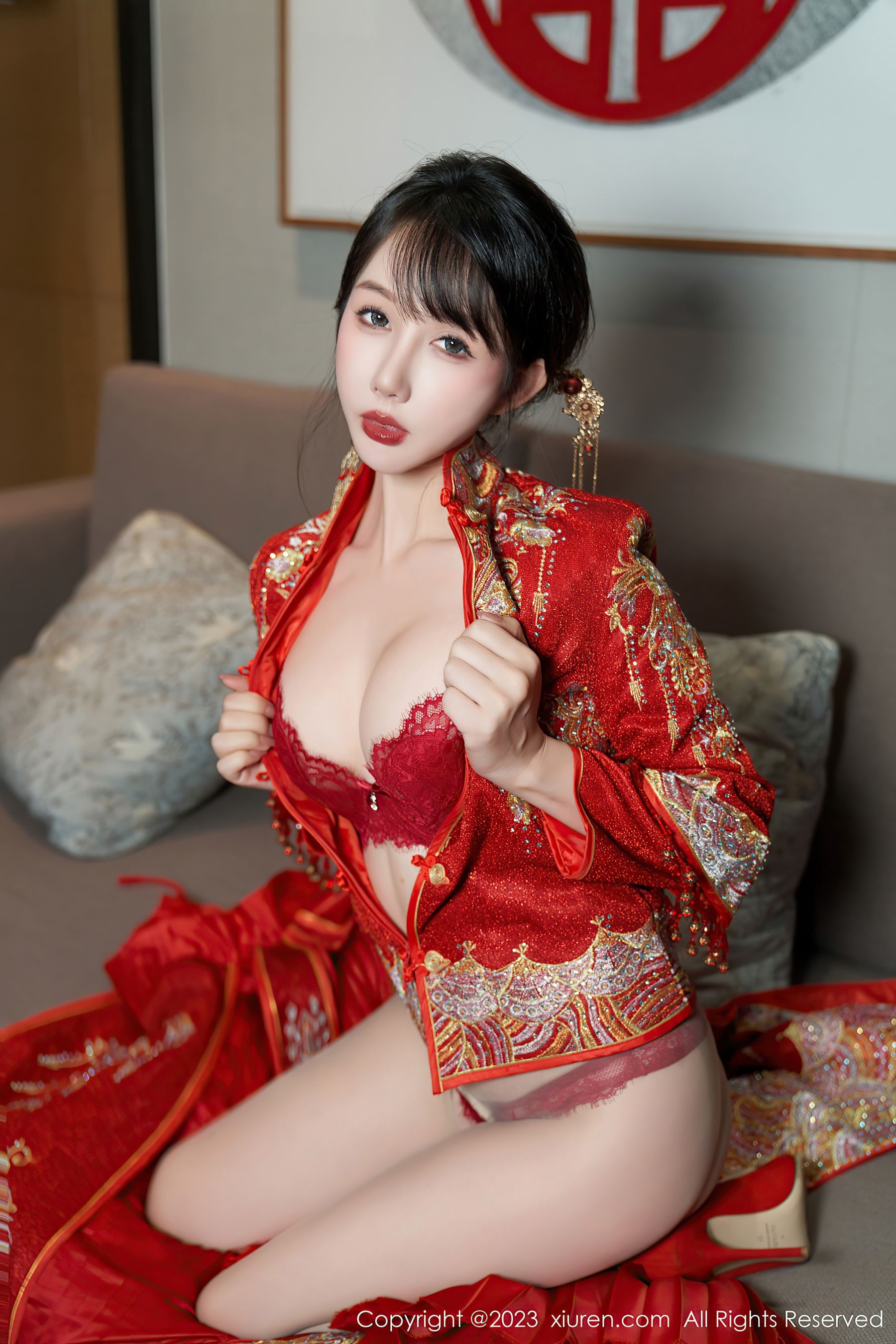 [XiuRen秀人网] No.7729 波巧酱 新娘美腿·合集-妙妙屋