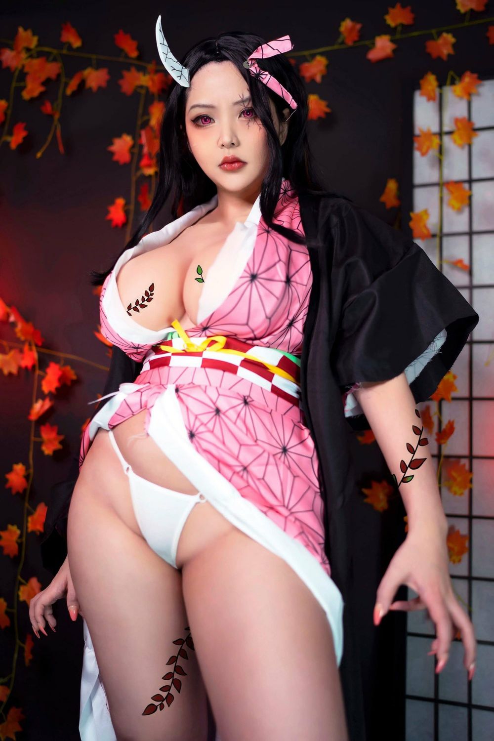 Hana Bunny-No.041-Demon Nezuko [16P]·合集-妙妙屋