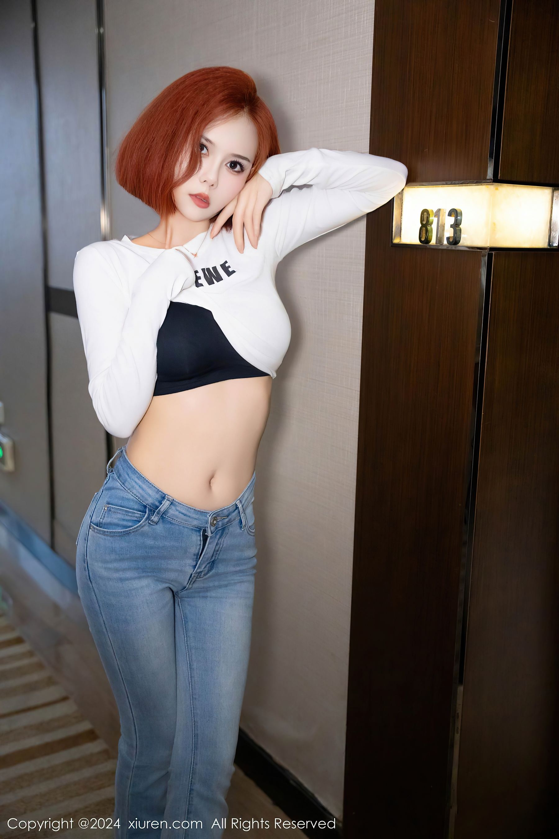 [XiuRen秀人网] No.9050 白芷yy 牛仔裤美腿·合集-妙妙屋