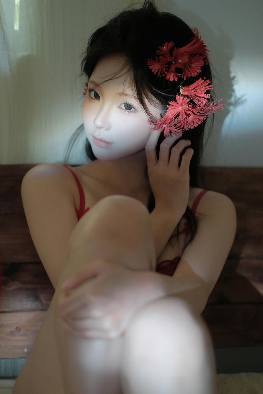 蠢沫沫-No.324 – 红 [29P]·合集-妙妙屋
