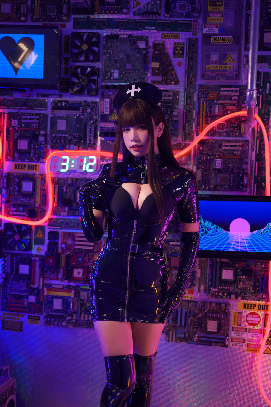 Neko-薇薇-No.012 – 暗黑护士 [54P 5V]·合集-妙妙屋