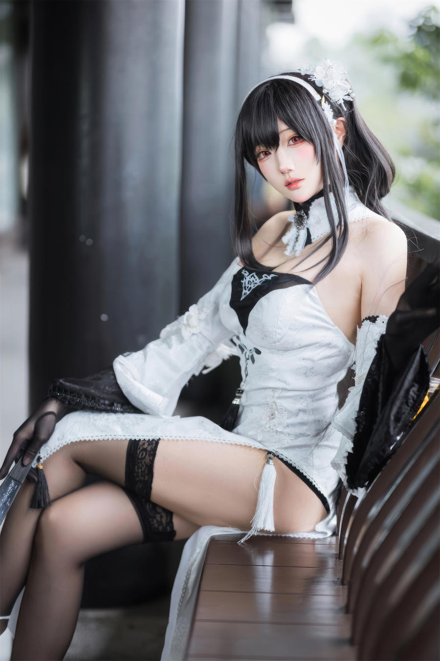瓜希酱-No.092 – 碧蓝航线 镇海旗袍 [15P]·合集-妙妙屋
