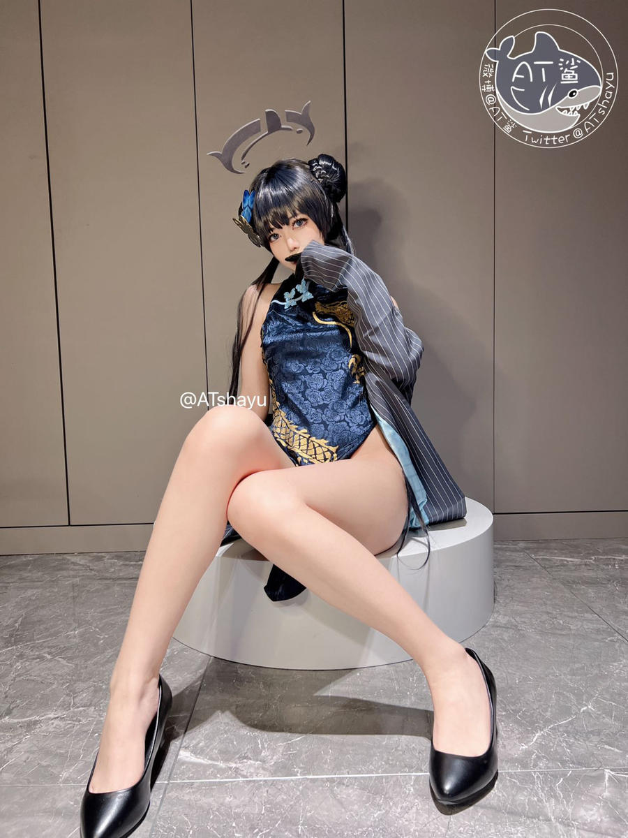 AT鲨-No.028 – 蔚蓝档案 妃咲旗袍 [30P]·合集-妙妙屋