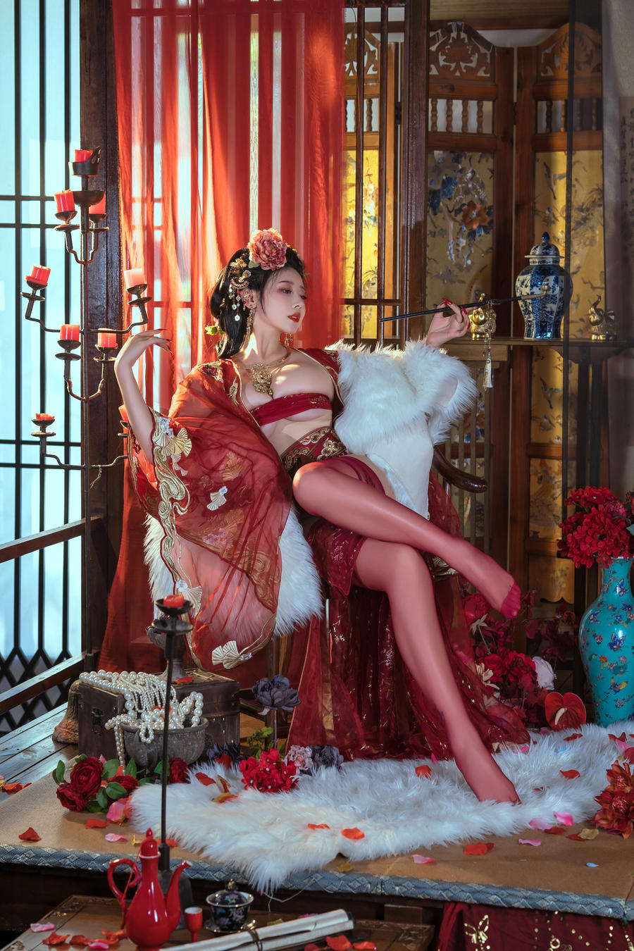 云溪溪-No.094 – 奶桃 青楼韵事 (&奈汐酱nice) [103P]·合集-妙妙屋