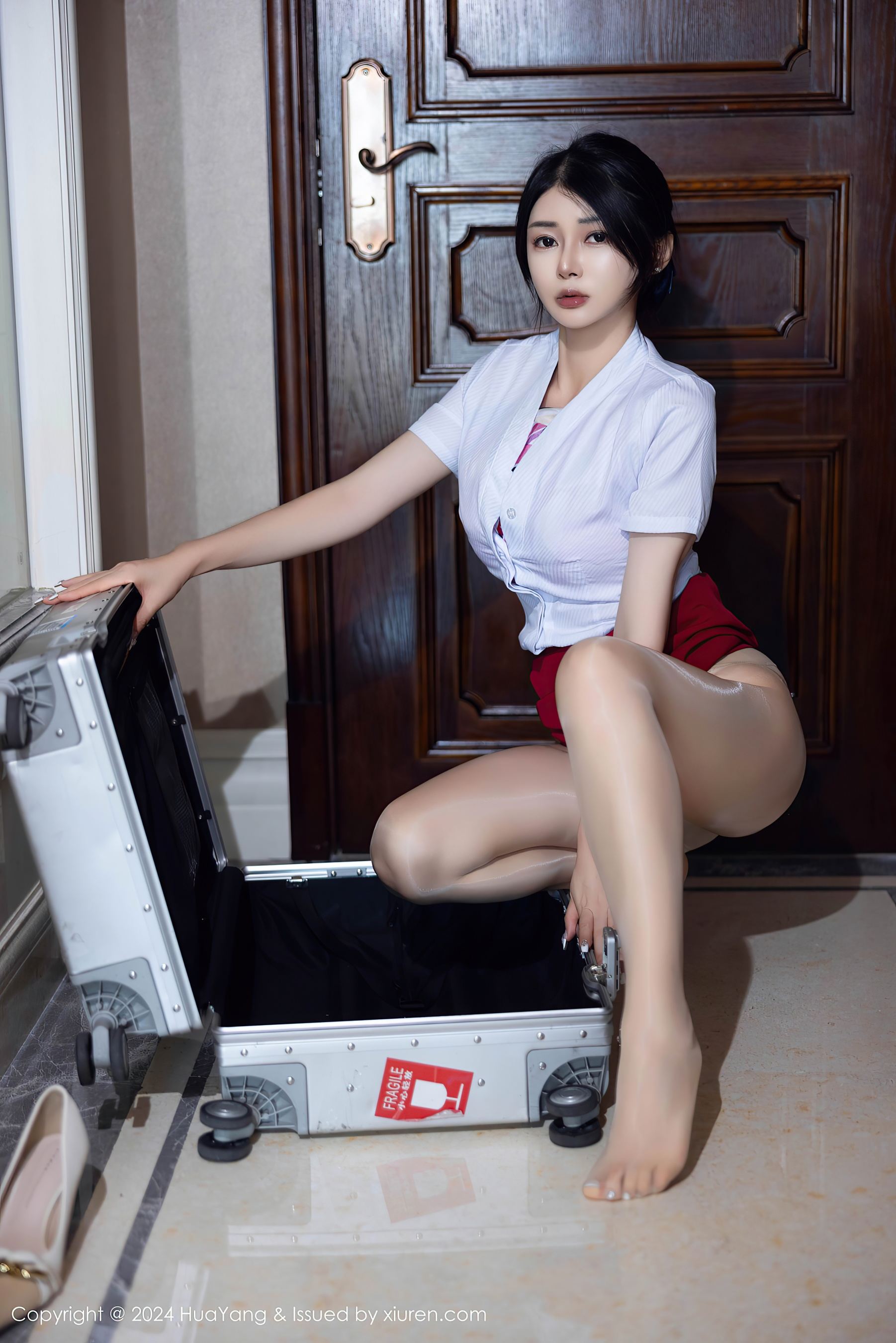 [HuaYang花漾] VOL.605 凯竹Quinn 美腿丝袜·合集-妙妙屋