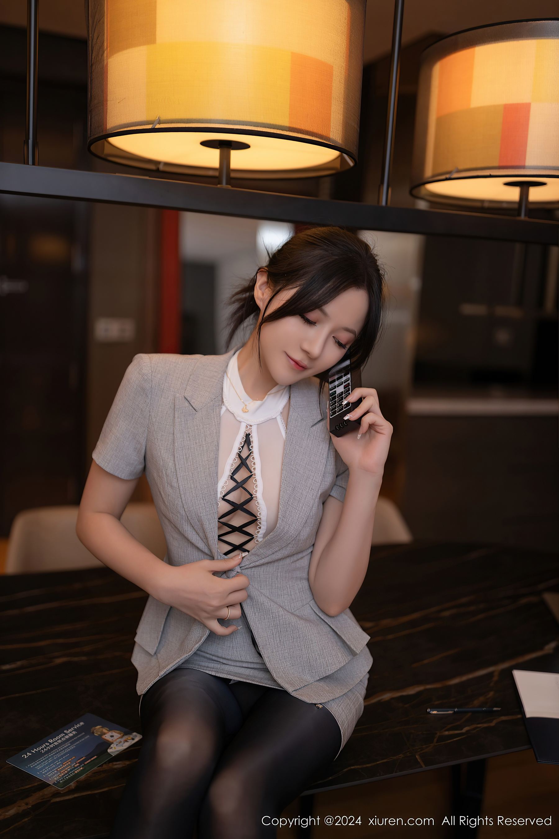 [XiuRen秀人网] No.9189 鱼子酱Fish 黑丝美腿·合集-妙妙屋