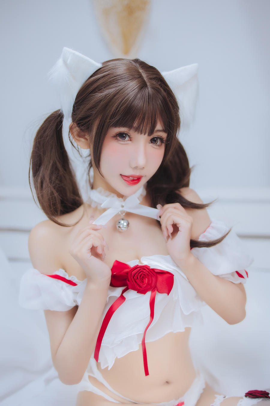 仙女月-No.016 – 白猫少女 [50P]·合集-妙妙屋