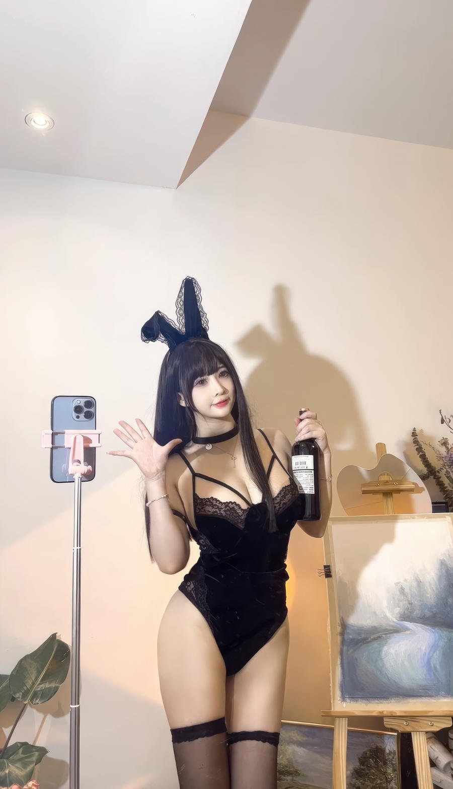 叉子宝宝-No.020 – 蕾丝兔女郎 [17P]·合集-妙妙屋