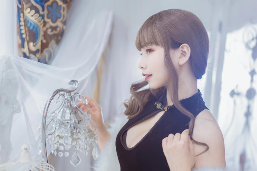 Neko-薇薇-No.017 – 改良黑旗袍 [35P]·合集-妙妙屋