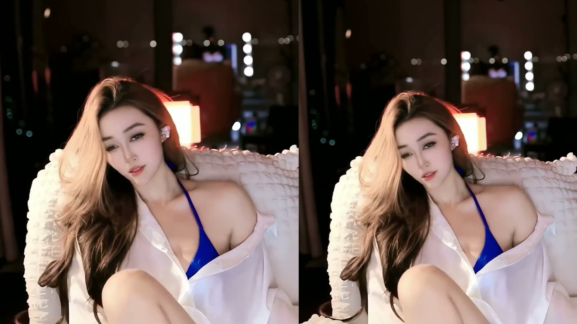 [主播]斗鱼直播小妲己小号三点式比基尼秀剪辑5分41·合集-妙妙屋