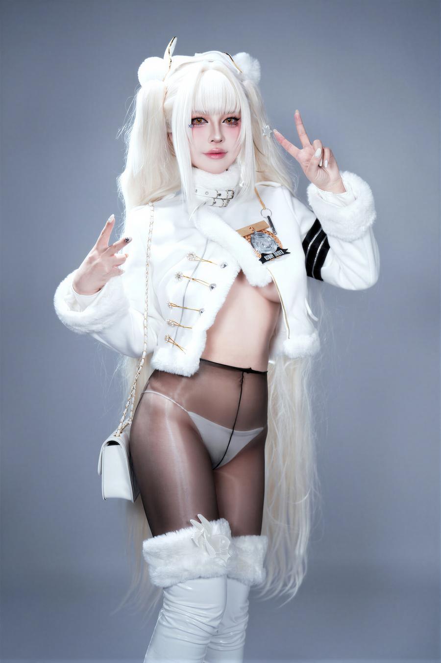 半半子-No.100 – Nikke胜利女神 布兰儿 幸运特快车 [50P 2V]·合集-妙妙屋